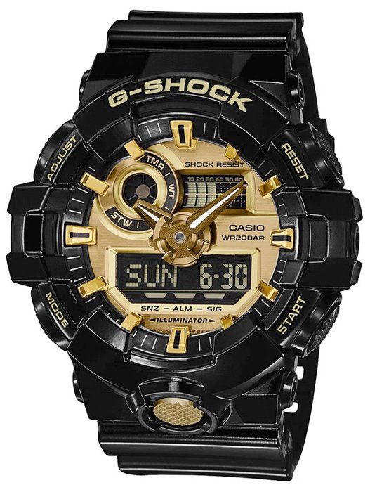 CASIO - Hartsklocka - G-SHOCK - Svart
