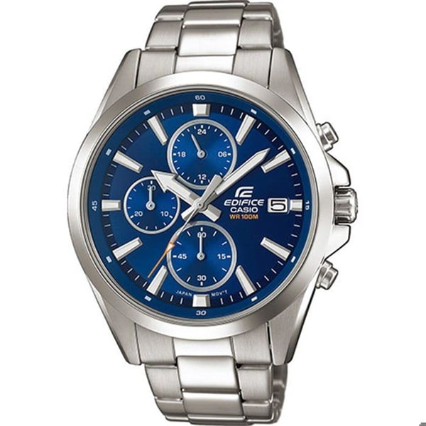 Ur - CASIO - EDIFICE - Quartz - Mineralglas - Vandtæt 10 ATM - Grå