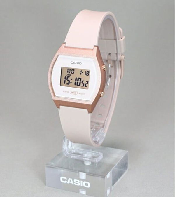 CASIO Dameur Pink Kollektion - 3 ATM Vandtæt - Stopur - Nedtælling - Alarm