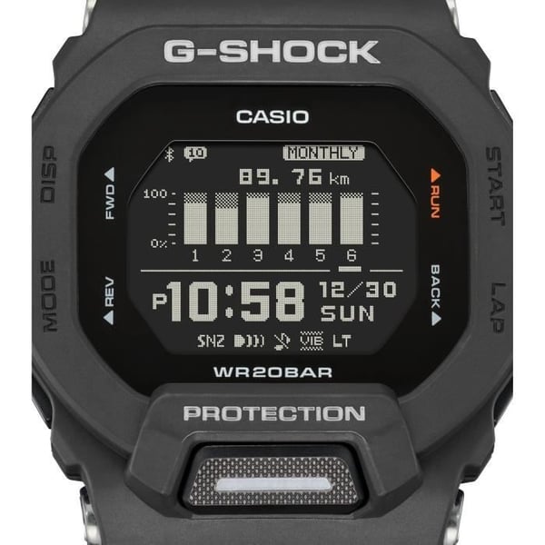CASIO G-Shock GBD-200-1ER klocka - stöttålig - multifunktionell - svart