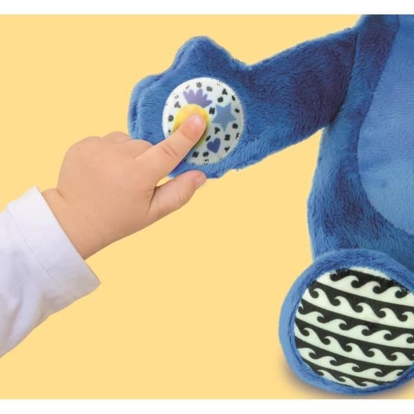 Musikalsk plys - CLEMENTONI - Stitch - Ultrablød - Vuggeviser - 12 måneder+