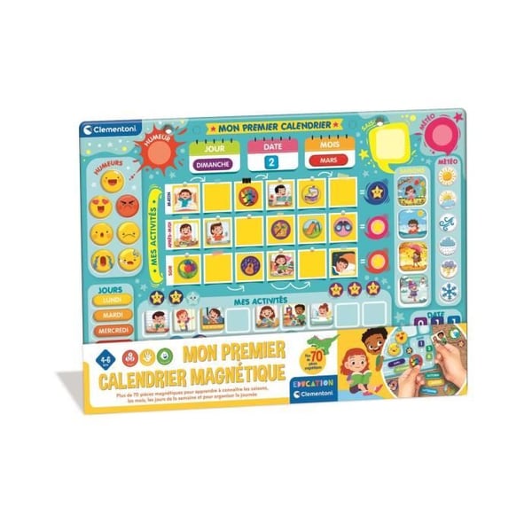 CLEMENTONI - Min første magnetiske kalender