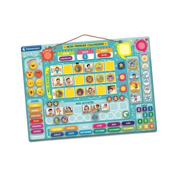 CLEMENTONI - Min første magnetiske kalender