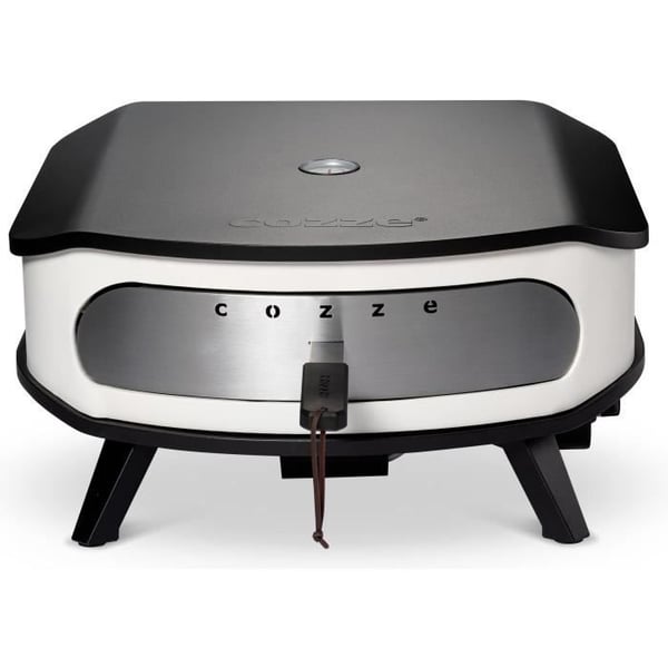 Gas pizzaovn - COZZE - 17 - 90426 - 60,5 x 60,5 x 30,5 cm - Roterende sten - Integreret termometer og dør Gas pizzaovn - COZZE - 17 - 90426 - 60,5 x 60,5 x 30,5 cm - Roterende sten - Integreret termometer og dør