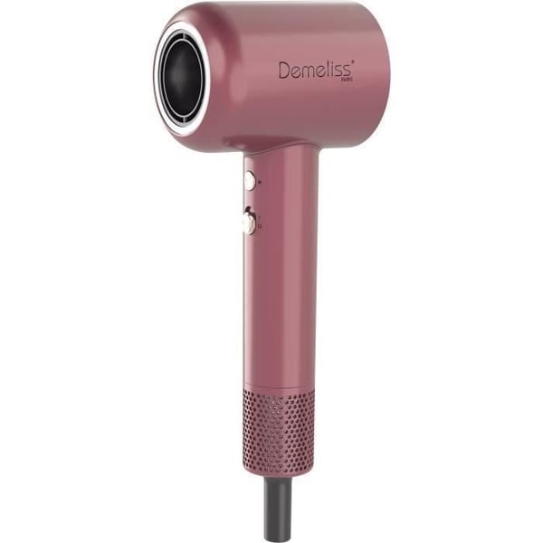 Hårtork - DEMELISS - ULTIMATE DRYER SET - Magnetisk diffusor - 1600 W - Körsbärsch?rie