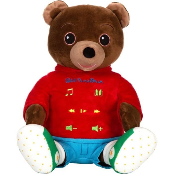 Pieni Ruskea Karhu Musikaalinen Pehmolelu - GIPSY TOYS - Tarinankertoja 28 cm