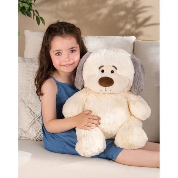 Buttet hundetøj - GIPSY TOYS - 40 cm beige