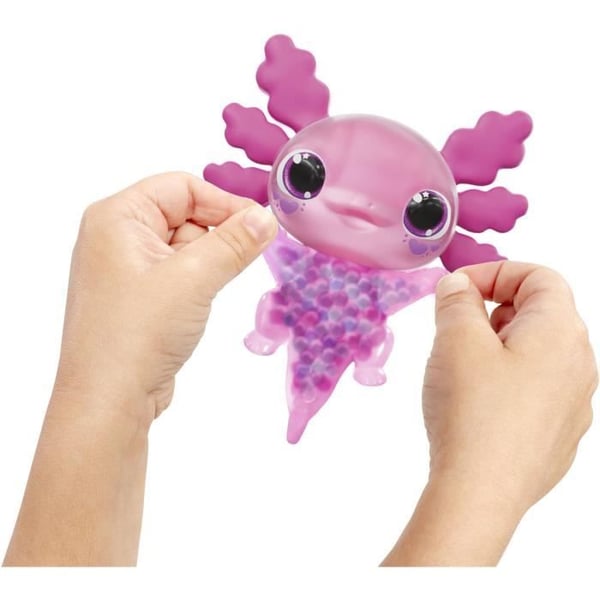 Animagic - GOLIATH - Axolotl dobbeltpakke - Bobleakvarium - Pink / Lilla - Fra 4 år