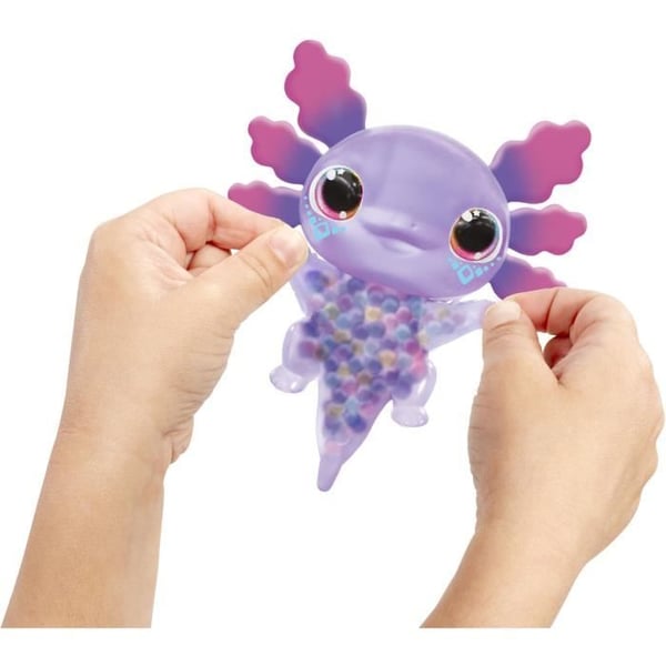 Animagic - GOLIATH - Axolotl dobbeltpakke - Bobleakvarium - Pink / Lilla - Fra 4 år