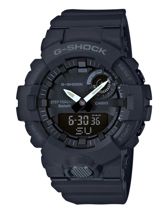 Ur - CASIO - G-Shock G-SQUAD - Herre - Sort - Bluetooth Smart - Stødsikker