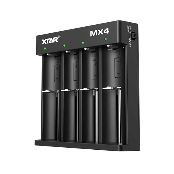 XTAR BATTERILADDARE LI-ION. NIMH MX4