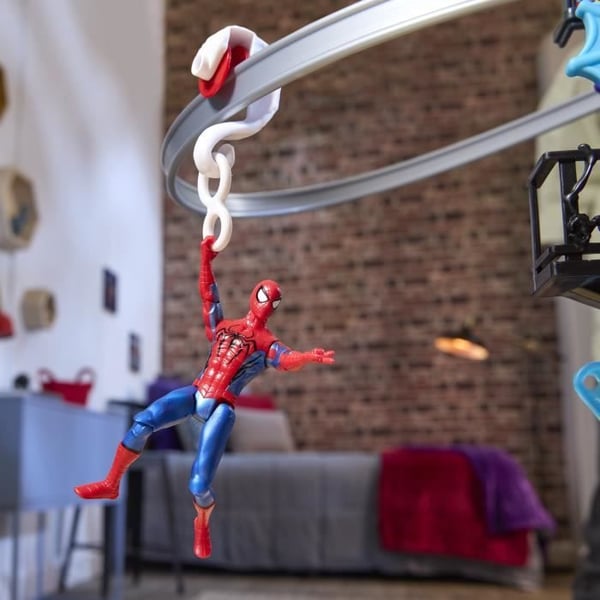 Spiderman Web-Slinger City. Barnlekset. Marvel Spider-Man VenomVersus. Ålder 4+