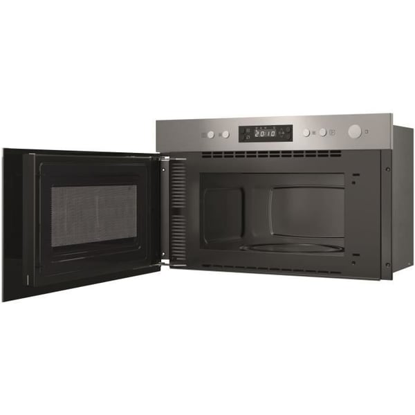 Inbyggd mikrovågsugn - HOTPOINT - HAM 212O X - Rostfritt stål - 22 L