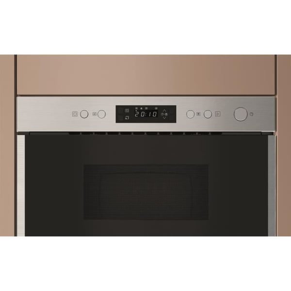Inbyggd mikrovågsugn - HOTPOINT - HAM 212O X - Rostfritt stål - 22 L
