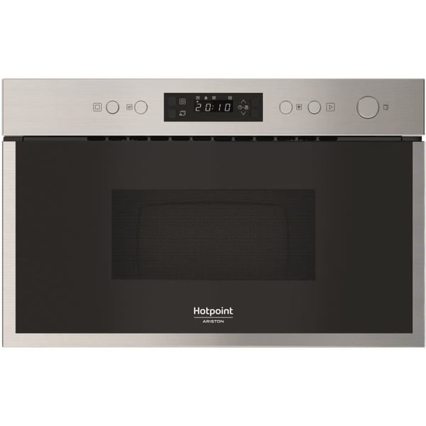 Inbyggd mikrovågsugn - HOTPOINT - HAM 212O X - Rostfritt stål - 22 L