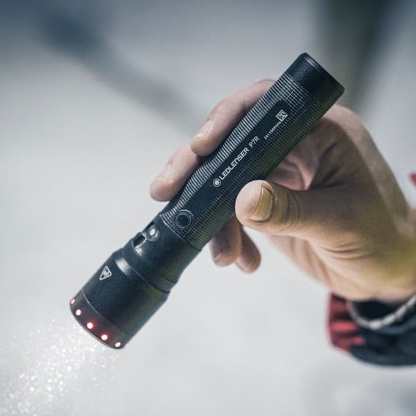 Ledlenser P7R Sort Hånd LED-lommelygte