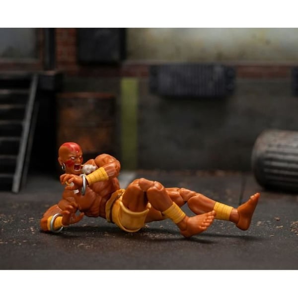 Figur - JADA TOYS - Dhalsim - Leddelt - 15 cm - Udskifteligt tilbehør