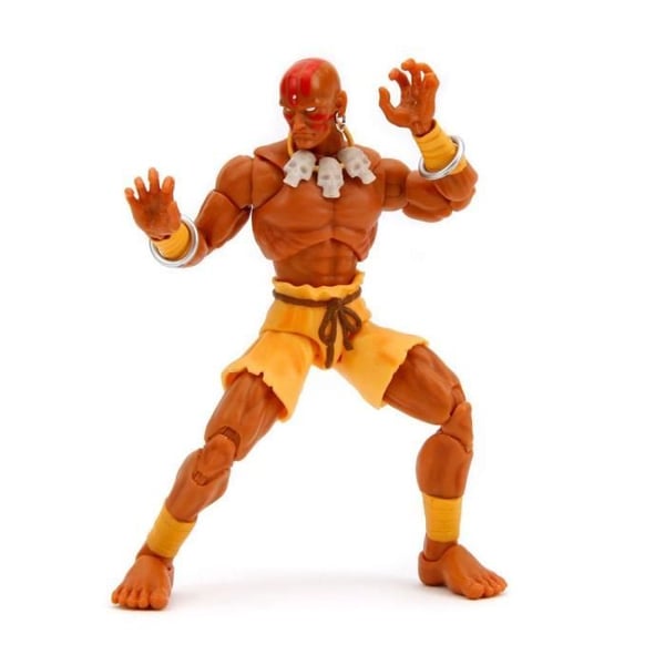 Figur - JADA TOYS - Dhalsim - Leddelt - 15 cm - Udskifteligt tilbehør