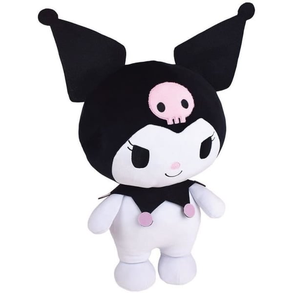 Squishy Kuromi plyspude - HELLO KITTY - JEMINI - Blød og luftig - +/- 40 cm
