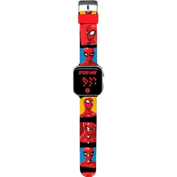 Spiderman LED-klocka - BARNLICENSERING - SPD4903