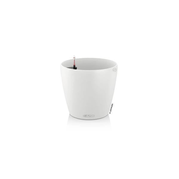 LECHUZA Blomkruka - Classico färg 28 - ? 28 x 26 - Komplett kit - Vit - 9 L