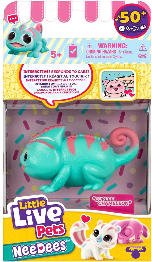 Needes - LITTLE LIVE PETS - Sæson 2 - Interaktive kæledyr - Tilfældig model - Alder 5+