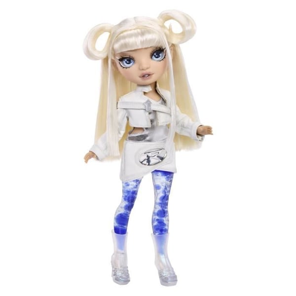 Regnbue High Sparkle & Shine Dukke - Hvid