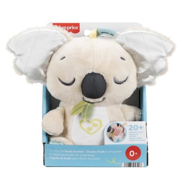 Fisher-Price - Koala Mukaan otettava pehmolelu - Musikaalinen pehmoyövalo - Fisher-Price - JBD65