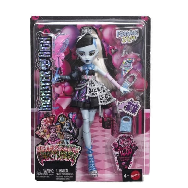 Monster High - Frankie Stein Uforglemmelig Fødselsdagsdukke - Monster High - JBG75