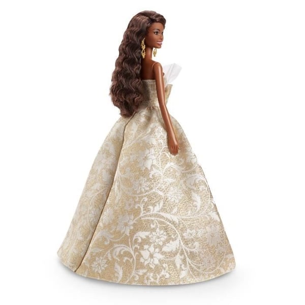 Barbie - Merry Christmas Dukke - Brunette Dukke - JBH96