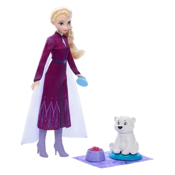 Disney Frost - Elsa og Plys Bokssæt - 4 Tilbehør - Disney Frost - JFG16