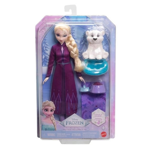 Disney Frost - Elsa og Plys Bokssæt - 4 Tilbehør - Disney Frost - JFG16