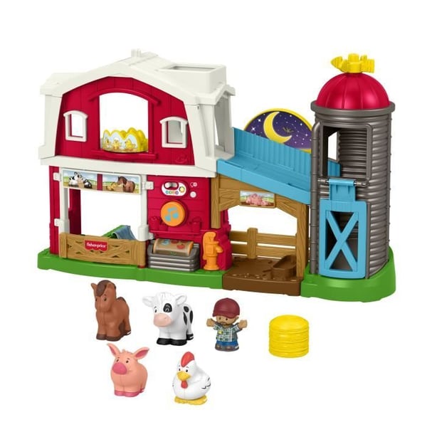 Fisher-Price - Little People -monikielinen leikkisetti - Maatilan eläimet - Fisher-Price - JGX08