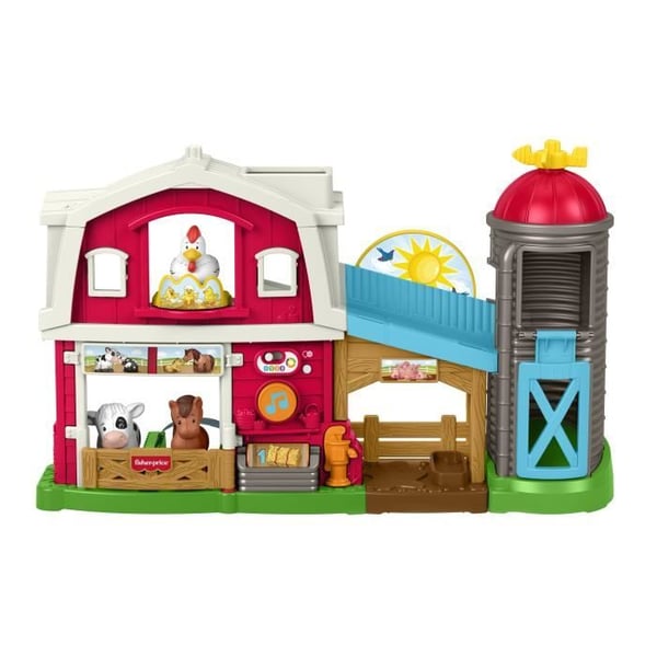 Fisher-Price - Little People -monikielinen leikkisetti - Maatilan eläimet - Fisher-Price - JGX08