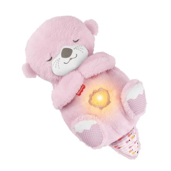 Fisher-Price - My Odder Cuddles Goodnight - Plys og natlampe - Pink - Fisher-Price - JLJ33