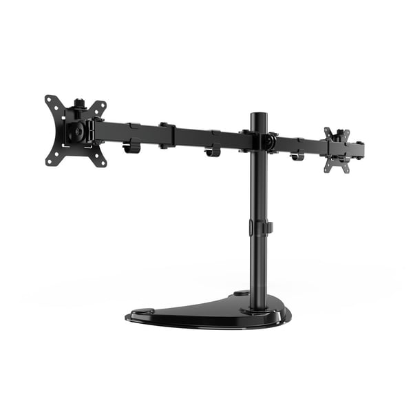 Gembird MS-D2ST-02 näytön pöytäteline (kääntyvä, kallistuva, kääntyvä). 13"-32". musta