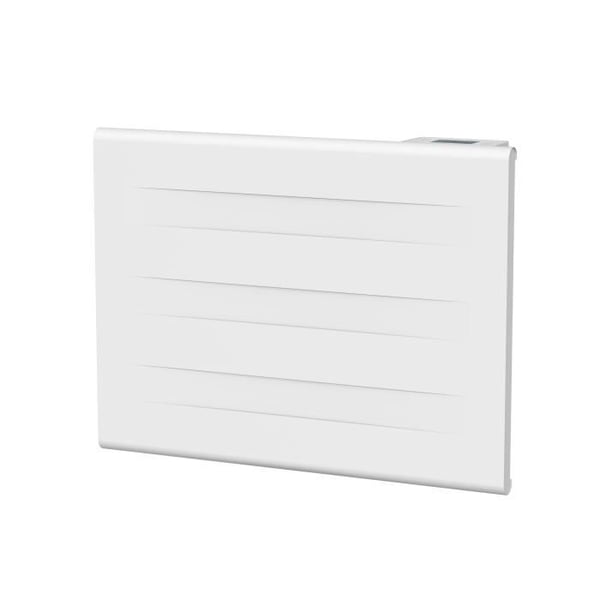 Fast elektrisk radiator med torrtröghet - Dubbel värmekärna - 1000 W - OCEANIC - Mattvit - NF