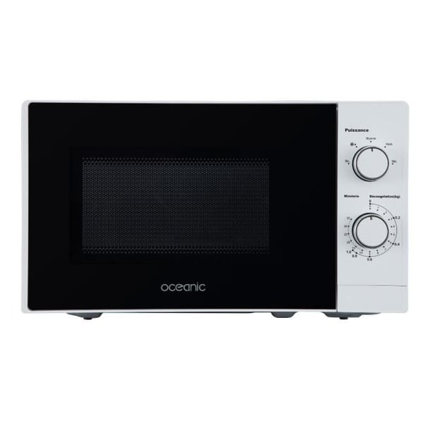 Mikrobølgeovn - OCEANIC - OCEAMO20W12 - 20L - hvid - Enkeltfunktion Mikrobølgeovn - OCEANIC - OCEAMO20W12 - 20L - hvid - Enkeltfunktion