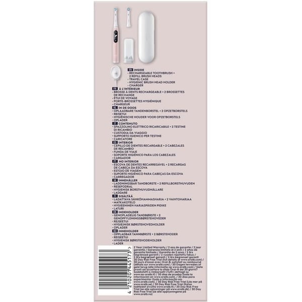 Tandbørster - ORAL-B - iO6n-serien - Pink Sand - Elektrisk