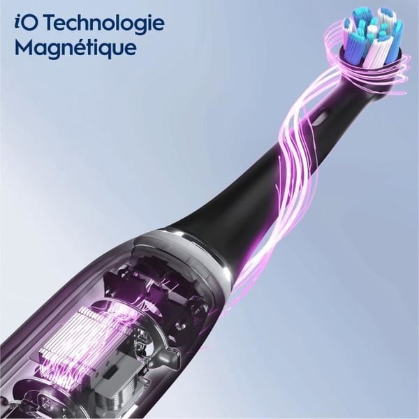 Oral-B iO 9 sähköhammasharja - musta - 1 harjaspää - 1 matkalaturikotelo - 1 magneettinen pussi