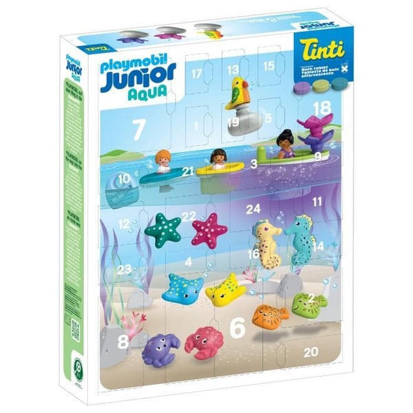 Playmobil 71777 Junior Adventskalender. JUNIOR & Tinti. 31 dele. Fra 4 år