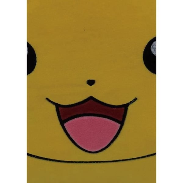 Premium Kudde - Fyrkantig - POKEMON - Pikachu - Mikrofiber - 40 cm