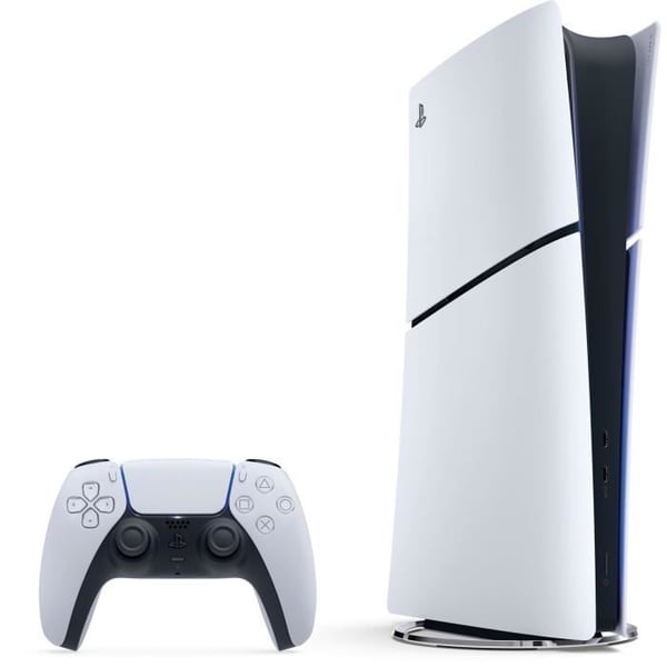 PlayStation 5-konsol - Digital utgåva (Slim-modell) PlayStation 5-konsol - Digital utgåva (Slim-modell)