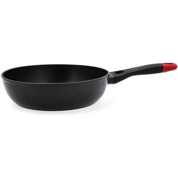 Friturestegepande - PYREX - 1455027 - Smedet aluminium - Non-stick - 28 cm - PFAS-fri