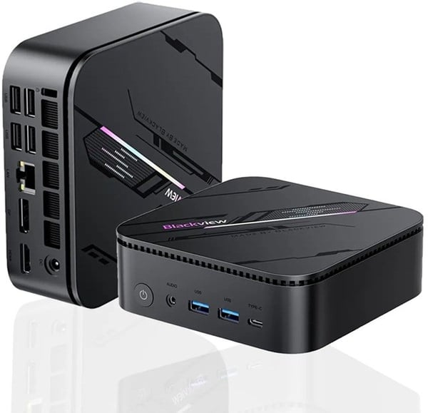 Mini-pc Blackview MP100 Pro I5-12450H 16GB 512GB W11 PRO Sort