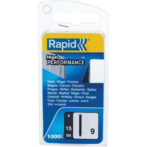 RAPID 1000 nr. 9 Rapid Agraf 15 mm søm