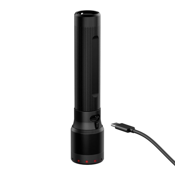 Ledlenser P7R Sort Hånd LED-lommelygte