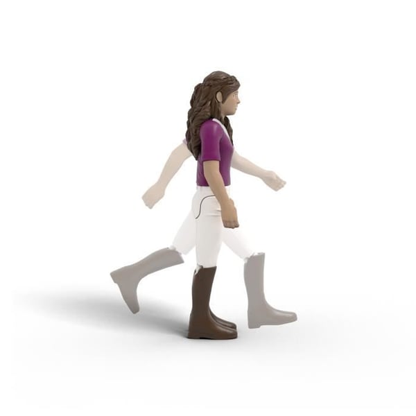 Lisas turneringsträningsfigur. Schleich 42776 Horse Club Series