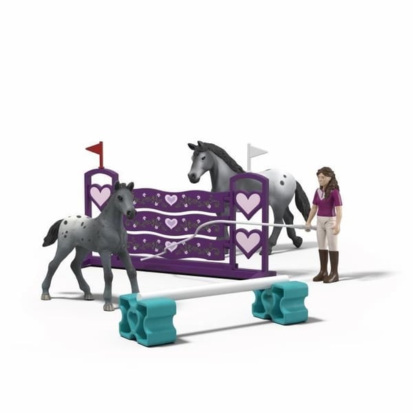 Lisas turneringsträningsfigur. Schleich 42776 Horse Club Series