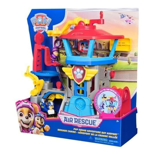 SPIN MASTER FLYGPLATSHUVUDKVARTER VALPTRUPP FLYGRÄDDNING PAW Patrol